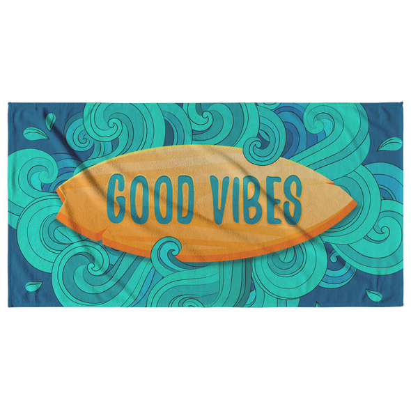 Good Vibes Beach Towel