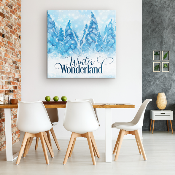 Winter Wonderland Canvas Wall Art