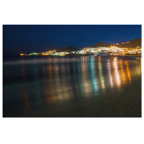 San Jose Costa Rica Nighttime Canvas Wall Art