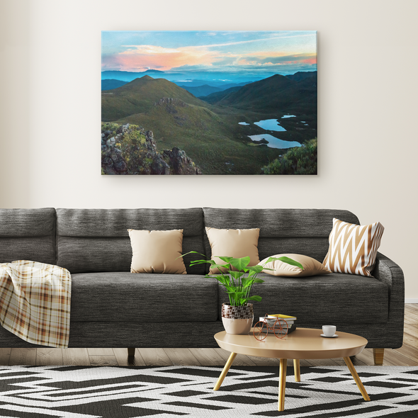 Turrialba Volcano Costa Rica Canvas Wall Art