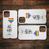 Astronaut and Pride iPhone Case