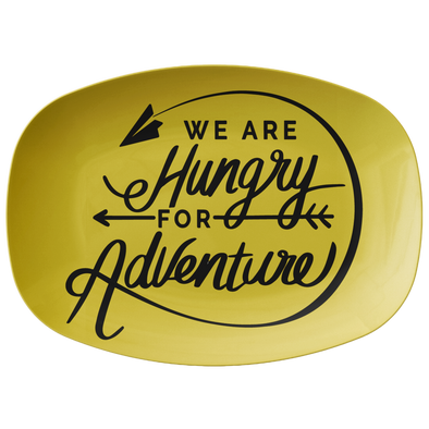 Hungry For Adventure 10" x 14" Serving Platter