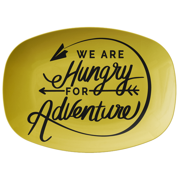 Hungry For Adventure 10" x 14" Serving Platter