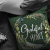 Grateful Heart Throw Pillow