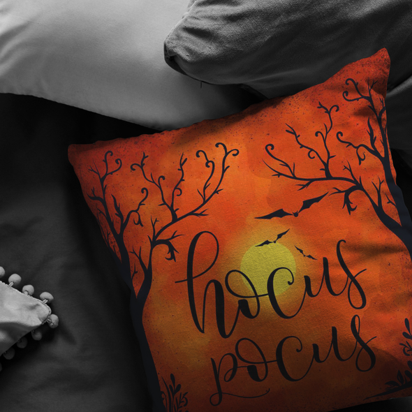 Hocus Pocus Throw Pillow