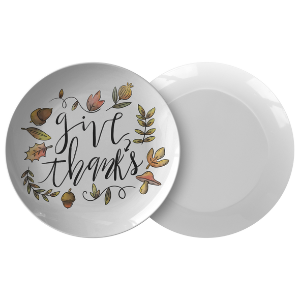 Give Thanks 10” Dinner Plate