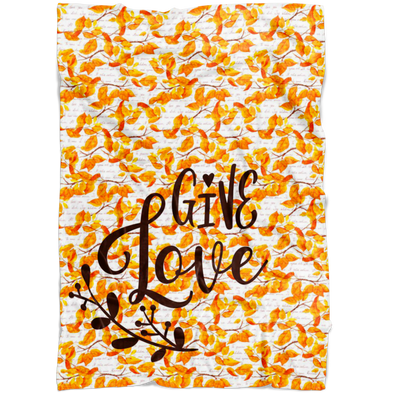 Give Love Fleece Blanket