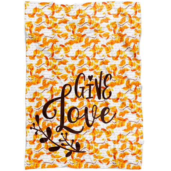 Give Love Fleece Blanket