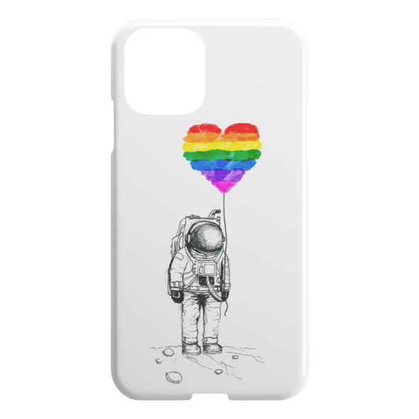 Astronaut and Pride iPhone Case