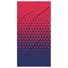 Geometric Blue & Red Beach Towel