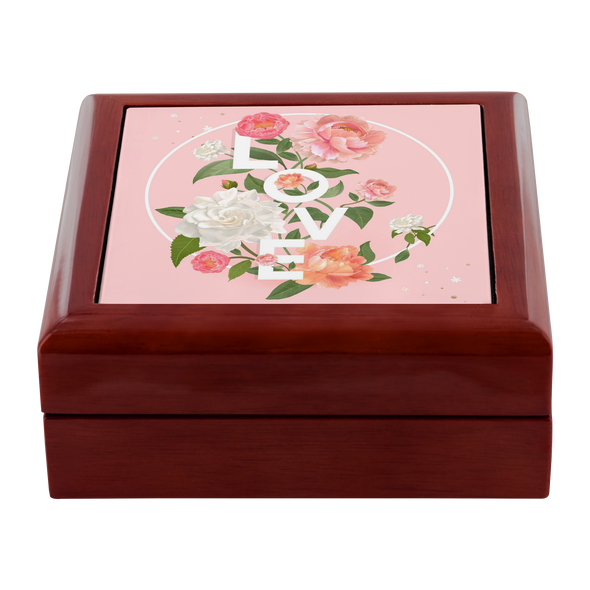 Flowers in Love Jewelry Box