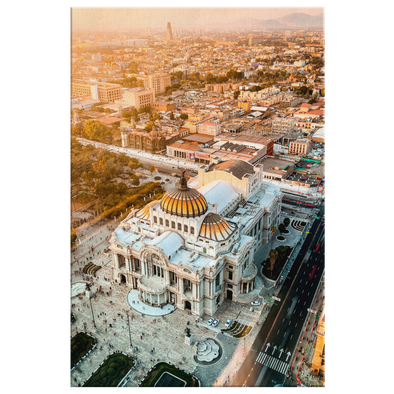 Palacio de Bellas Artes México Canvas Wall Art