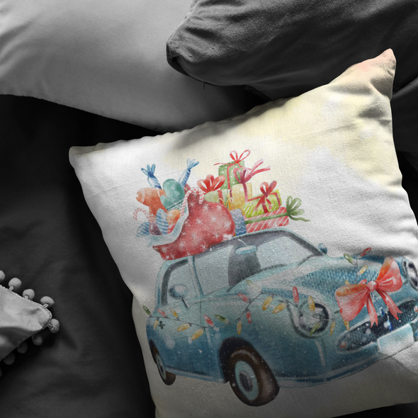 A Great Time,  A Great Car Throw Pillow