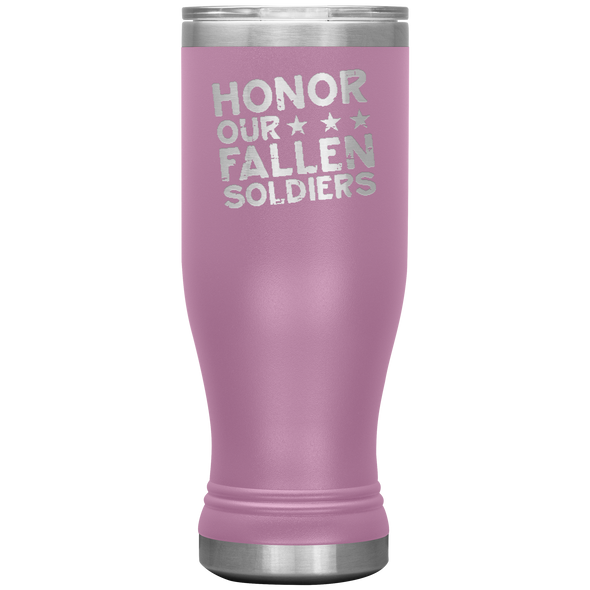Honor Our Fallen Soldiers 20oz Modern Tumbler