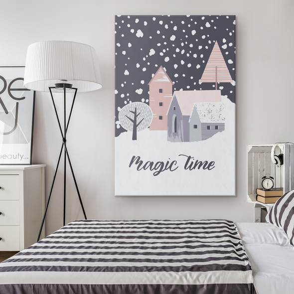 Such a Pretty Winter Canvas Wall Art