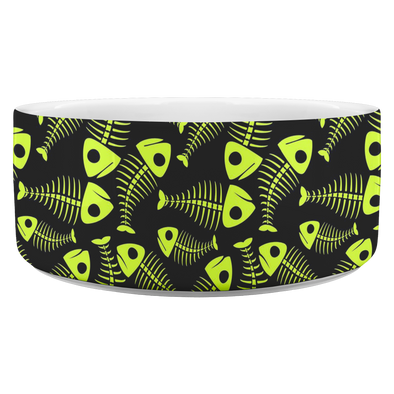 Fish Bones Pet Bowl