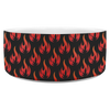 Red Flames Pet Bowl