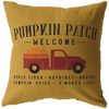 Pumpkin Patch Throw Pillow