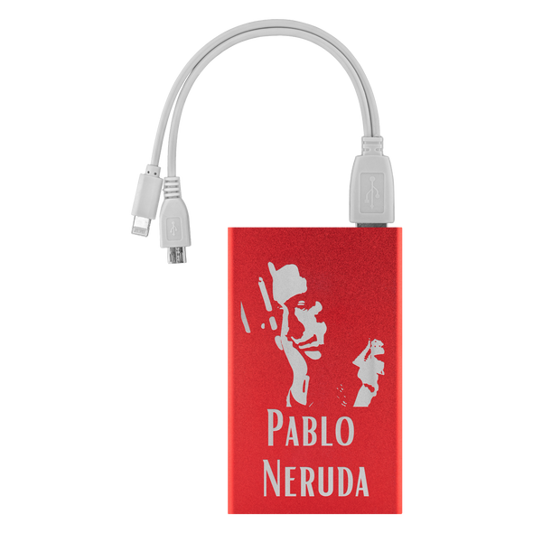 Pablo Neruda Power Bank