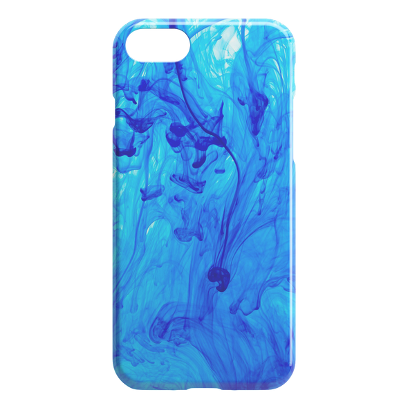 Spring Blue Lava iPhone Case