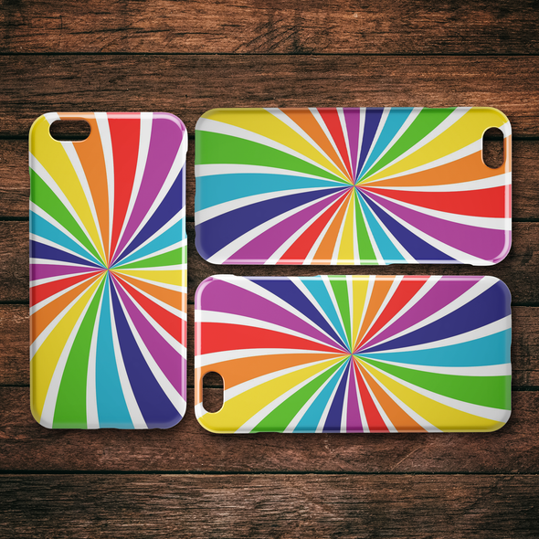 Feeling Rainbow iPhone case