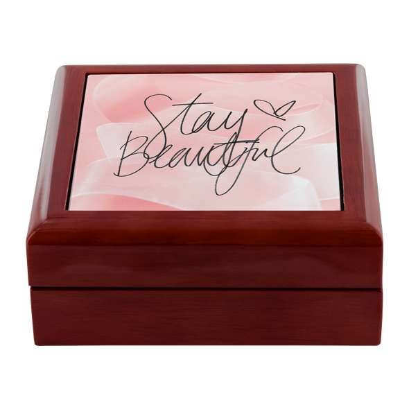 Stay Beautiful Jewelry Box