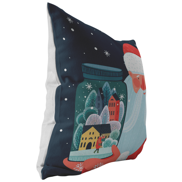 Magic Time Santa Claus Throw Pillow