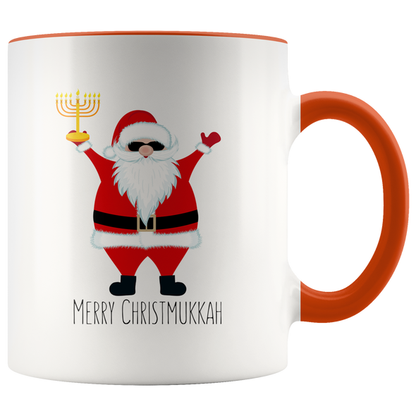 Merry Christmukkah 11oz Accent Mug