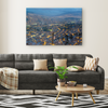 Medellin Colombia Nighttime Canvas Wall Art