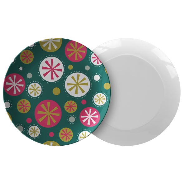 A Pretty Pink Christmas 10" Dinner Plate