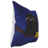 Halloween Kawaii Witch Cat Throw Pillow
