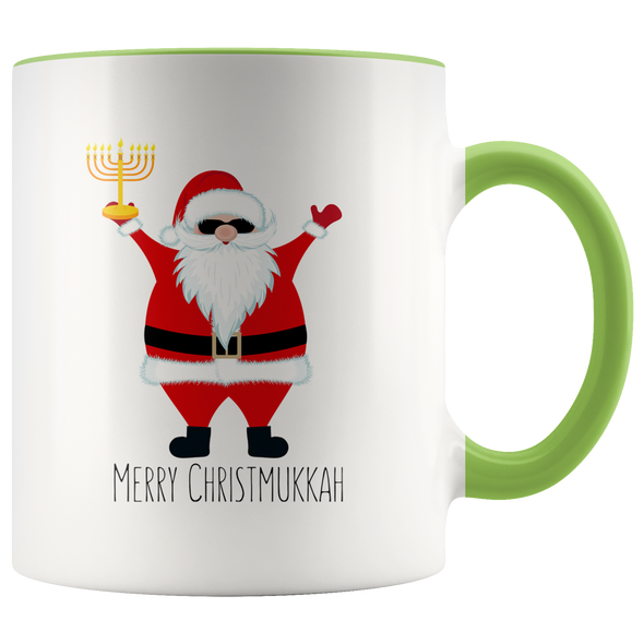 Merry Christmukkah 11oz Accent Mug