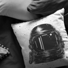 Astrohead Throw Pillow