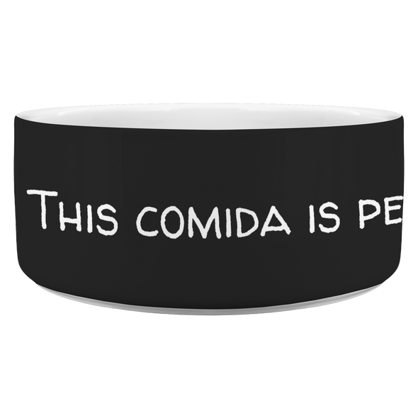 This Comida Is Pretty Sus... Pet Bowl