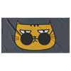 This Cat Is Judging Your Life Choices Beach Towel