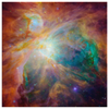 Orion Nebula Canvas Wall Art