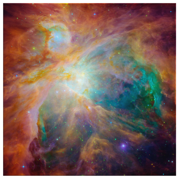 Orion Nebula Canvas Wall Art