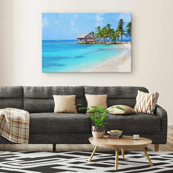 San Blas Panama Canvas Wall Art