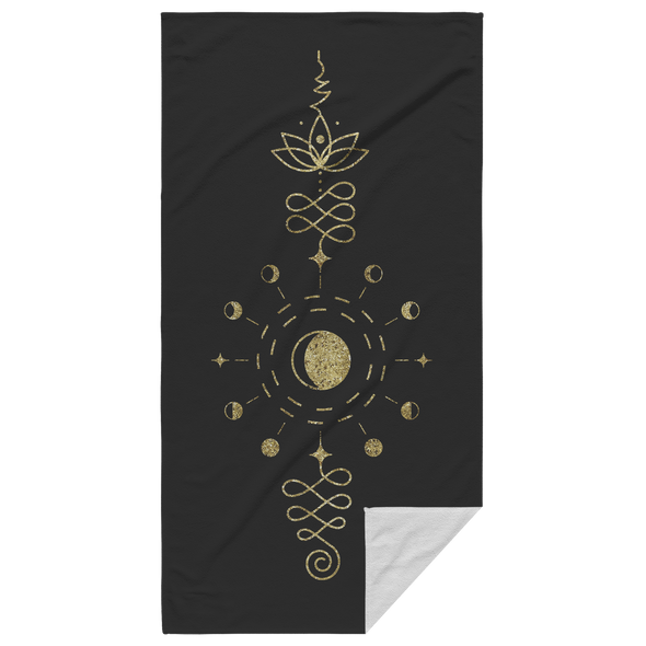 Mystical Signs Beach Towel