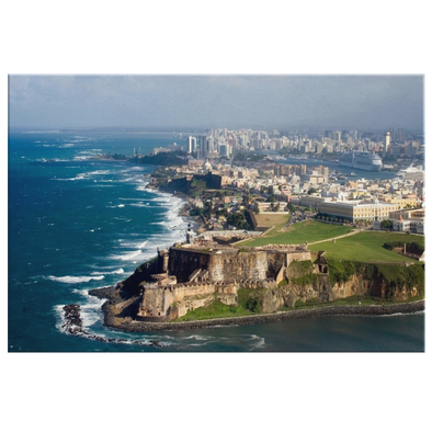 El Morro Puerto Rico Canvas Wall Art