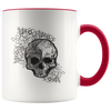 Cool Retro Skull 11oz Accent Mug