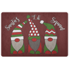 Santas Lil' Squad Floor Mat