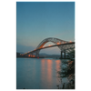 Puente De Las Americas Nighttime Panama Canvas Wall Art