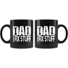 Dad I Fix Stuff  11oz Black Mug