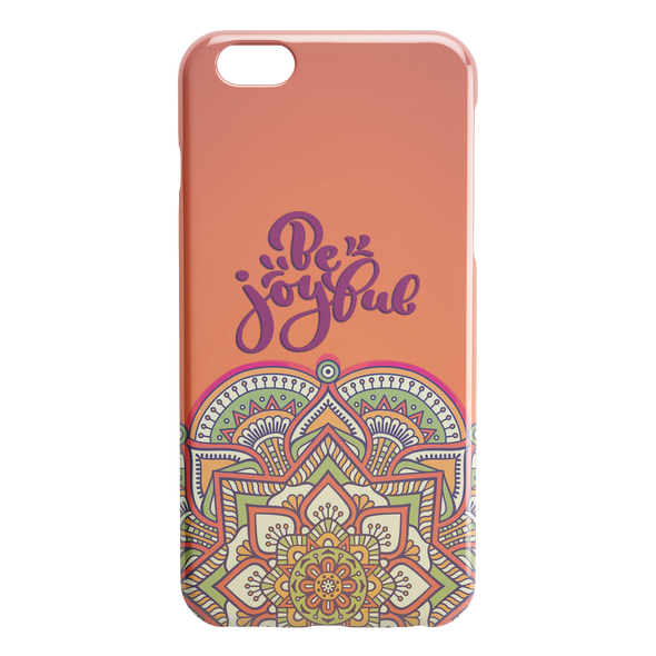 Be Joyful Mandala  iPhone Case