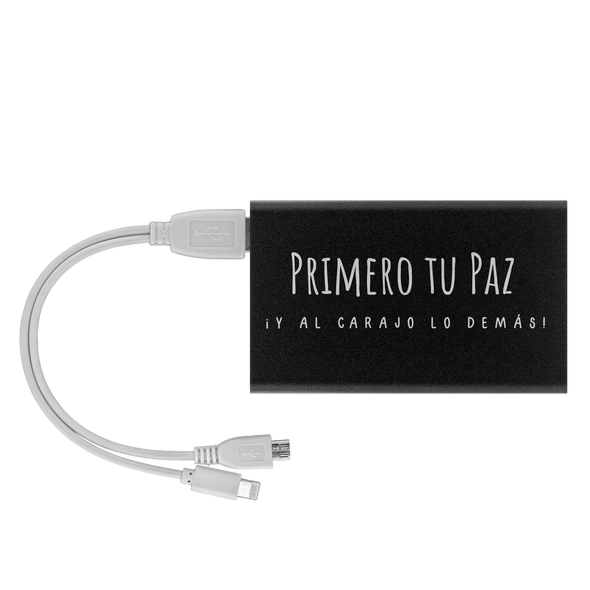 Primero Tu Paz Y Al Carajo Lo Demas Power Bank