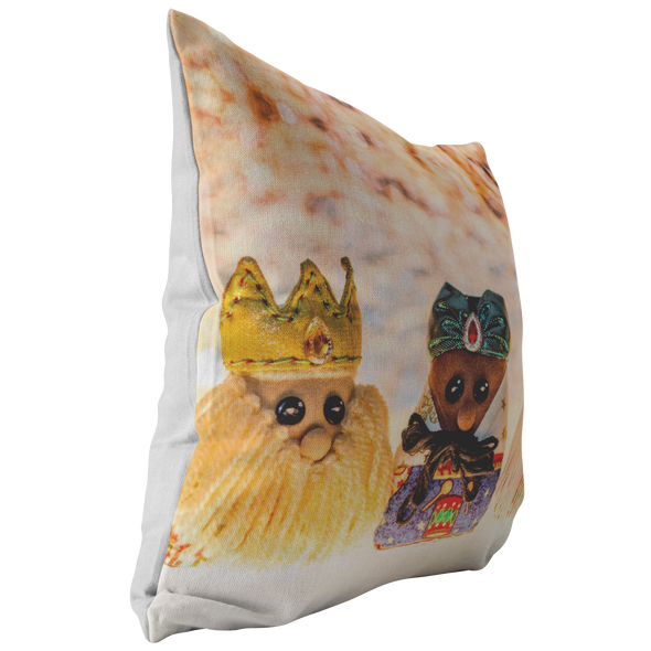 The Three Kings Are Here Throw Pillow