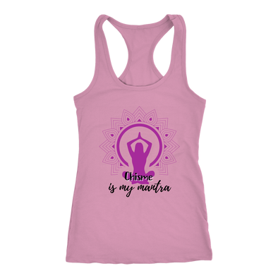 Chisme Is My New Mantra Women's Racerback Tank