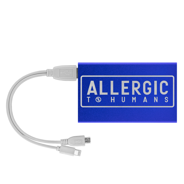 Allergic To Humans Power Bank