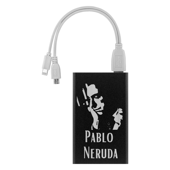 Pablo Neruda Power Bank